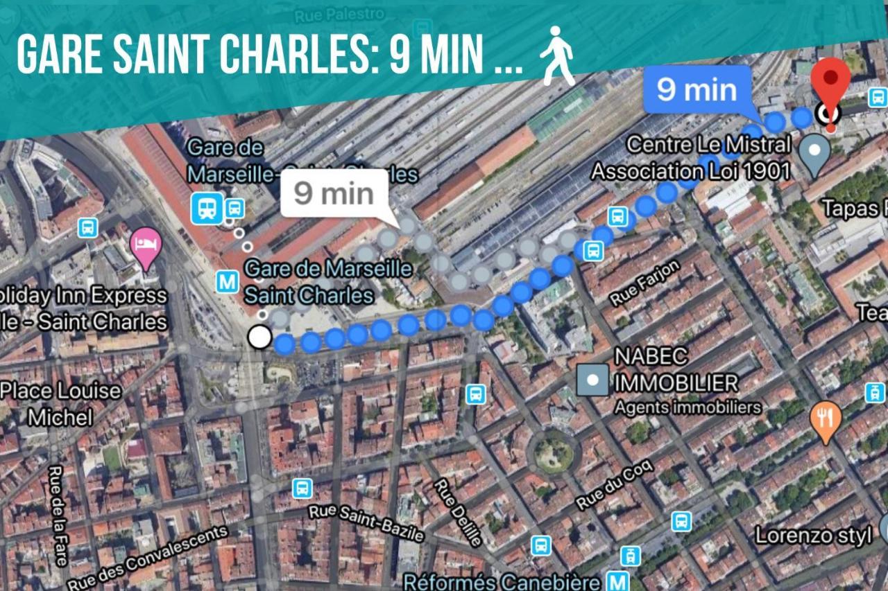 마르세유 5 Minutes Saint Charles 아파트 외부 사진